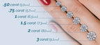 IGI Certified Lab Grown Diamond Stud Earrings: 14K Gold E/VS
