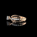 Lab Grown Diamond Engagement Ring | 14K Gold, VVS VS, EF