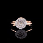 Lab Grown Diamond Ring | 14K Solid Gold, Round Cut, EF VVS VS