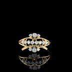 Lab Grown Diamond 14K Gold Queen Ring | Anniversary Gift