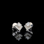Lab Grown Diamond Stud Earrings | 14K Gold Screwback, E-F VVS-VS