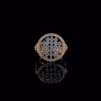 14K Gold Lab Grown Diamond Ring | Round Cut Cocktail Ring