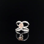 Intense Orange Lab Grown Diamond Engagement Ring | 14k Gold