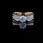 1.50 Carat Lab Grown Diamond Ring | 14K Gold Engagement Wedding Ring, IGI Certified