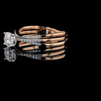 1.50 Carat Lab Grown Diamond Ring | 14K Gold Engagement Wedding Ring, IGI Certified