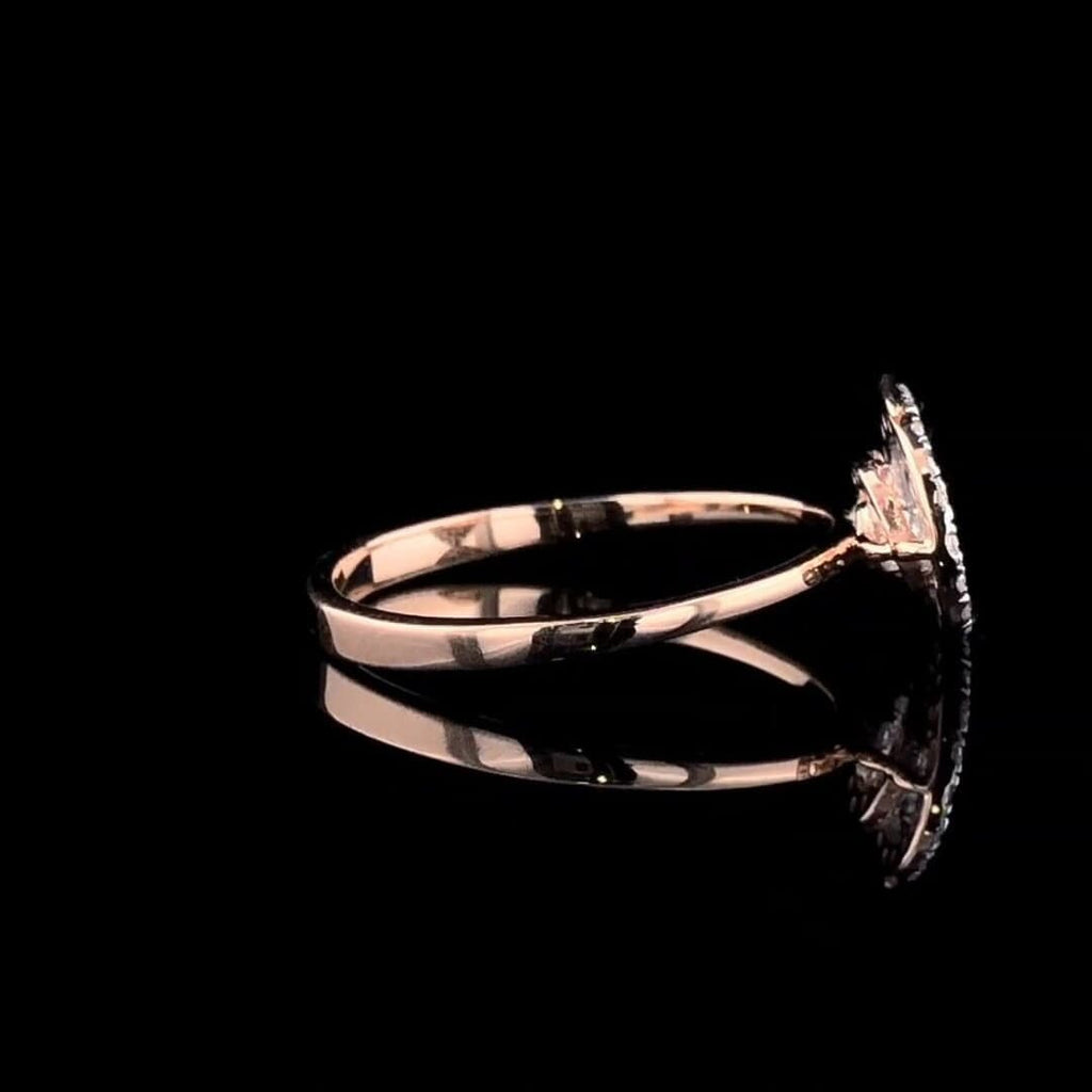 Lab Grown Diamond Ring | 14K Solid Gold, Round Cut, EF VVS VS