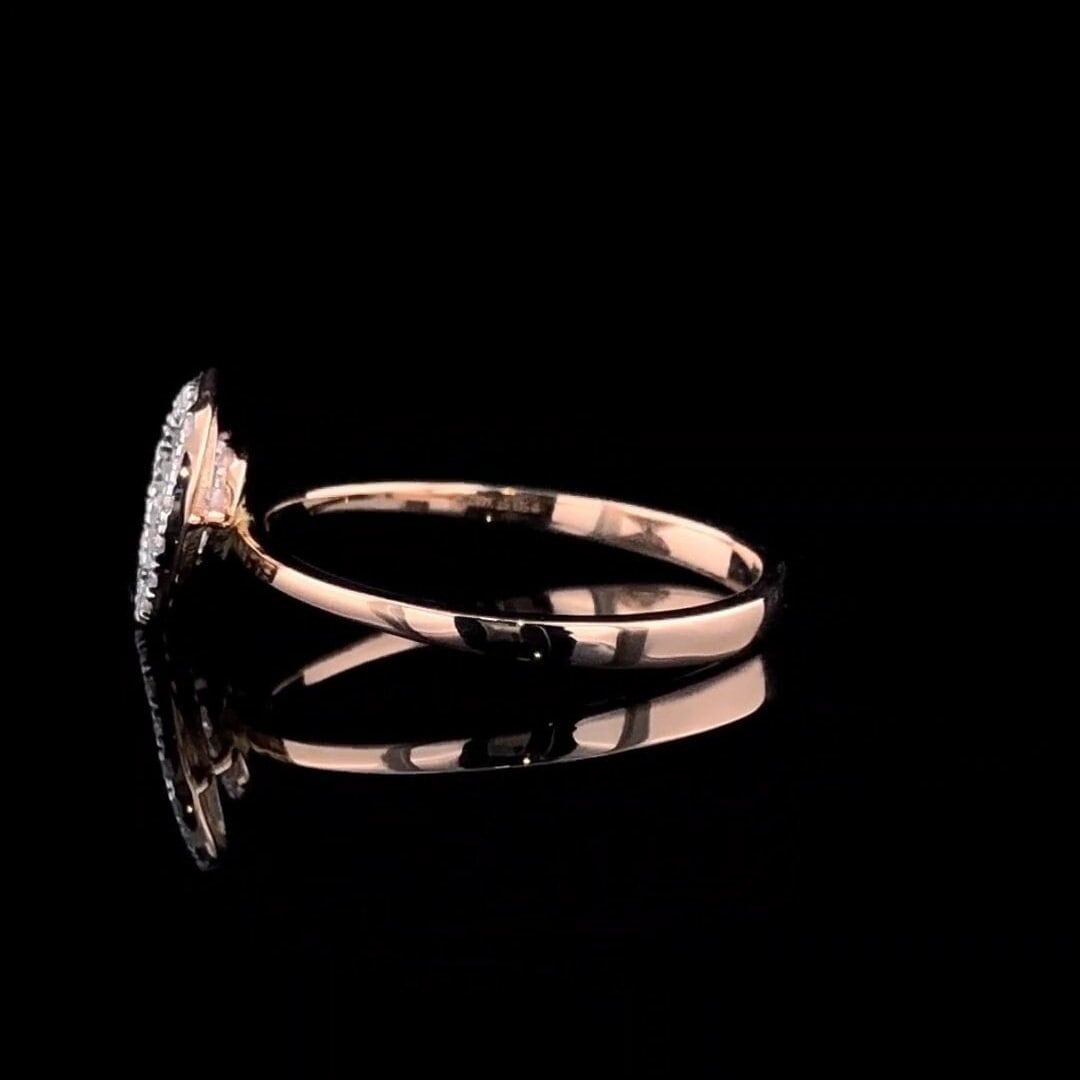Lab Grown Diamond Ring | 14K Solid Gold, Round Cut, EF VVS VS
