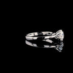 1.25 Ct Round Cut Lab Grown Diamond Engagement Ring | IGI Certified