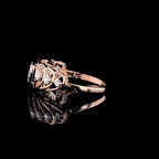 14K Gold Heart Ring | Lab Grown Diamond Statement Ring