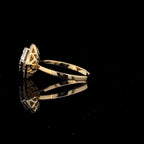 Lab Grown Diamond Ring | 14K Gold Statement Ring