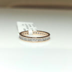 Lab Grown Diamond Eternity Band | 14K Gold Channel Set Wedding Ring