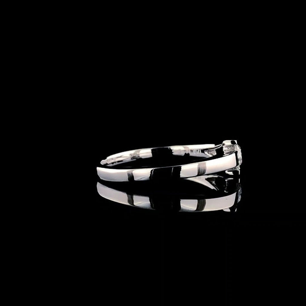 14K Gold Lab Grown Diamond Ring | Handmade Engagement Band, SGL Certified