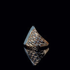 14k Gold Lab Grown Diamond Ring | Statement Cocktail Ring