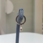 14K Gold Lab Grown Pear Diamond Huggie Earrings