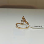 Marquise Lab Grown Diamond Engagement Ring | 14K Gold Open Design