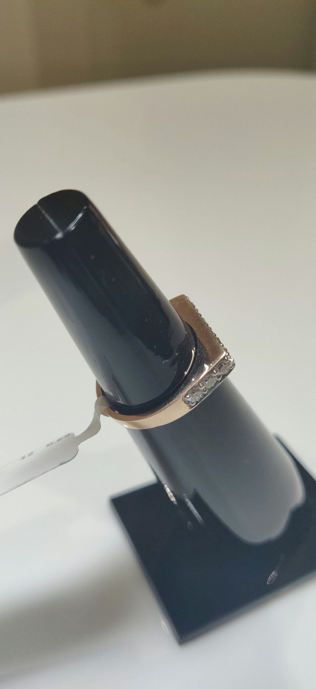 14K Gold Lab Grown Diamond Ring: Minimalist Unisex Weeding Band