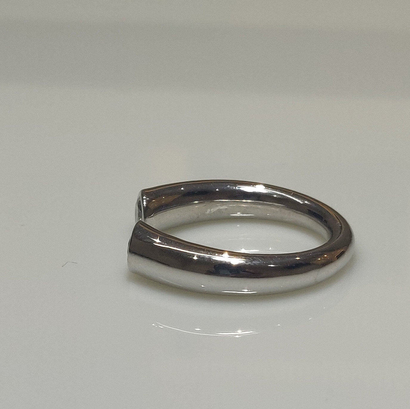 Lab Grown Diamond Toi et Moi Ring | 14k Gold Open Cuff