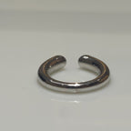 Lab Grown Diamond Toi et Moi Ring | 14k Gold Open Cuff