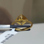 1 Carat Lab Grown Diamond Engagement Ring | 14K Gold Flower Ring