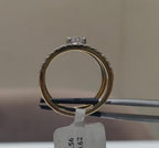 Lab Grown Diamond Engagement Ring | 14K Gold CVD Solitaire Wedding Ring
