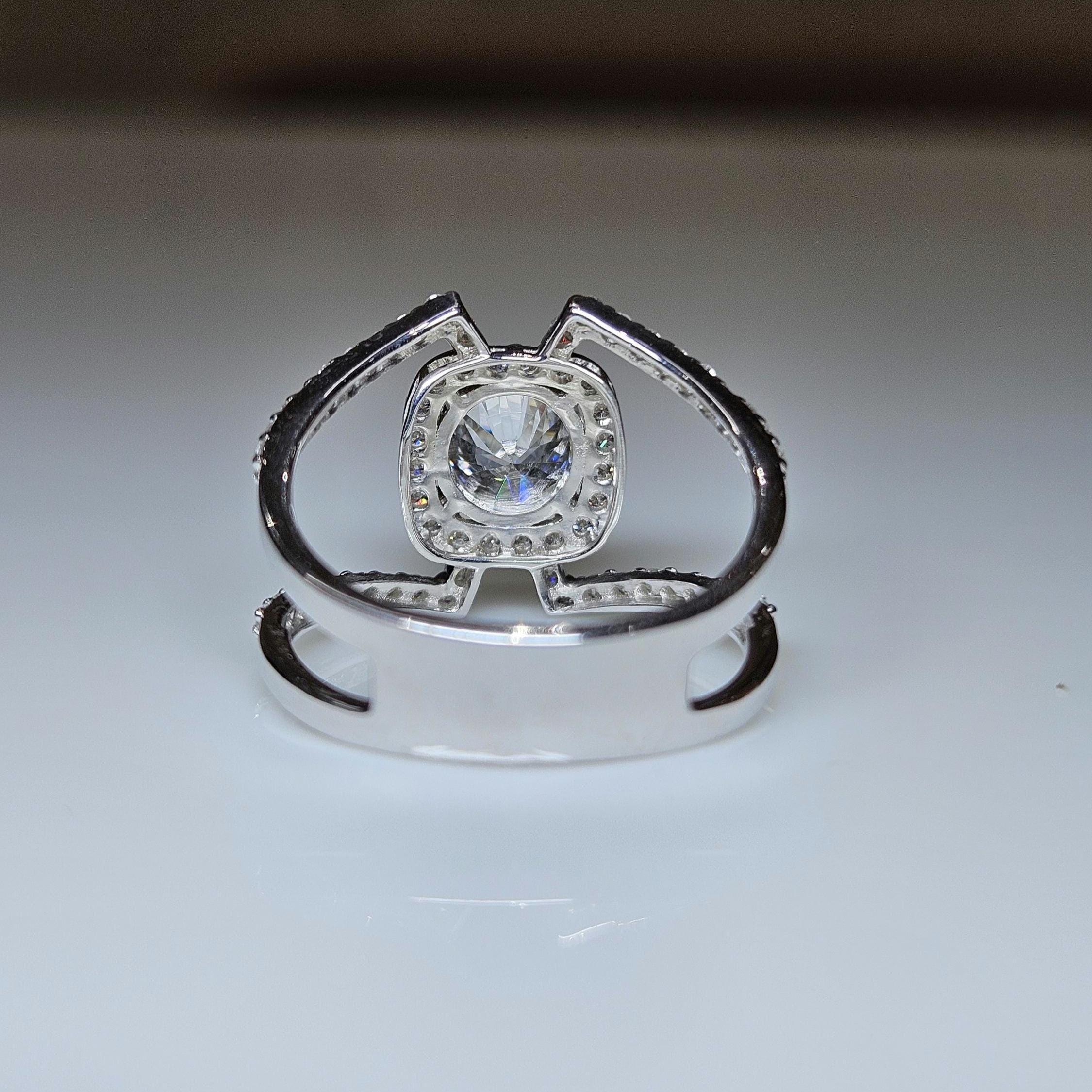 1.5ct Lab Grown Diamond Engagement Ring | 14K Gold, IGI Certified