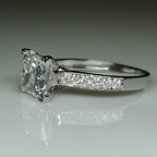 Princess Cut 2.20ct Lab Grown Diamond Ring | 14K Gold Engagement Ring