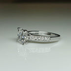 Princess Cut 2.20ct Lab Grown Diamond Ring | 14K Gold Engagement Ring