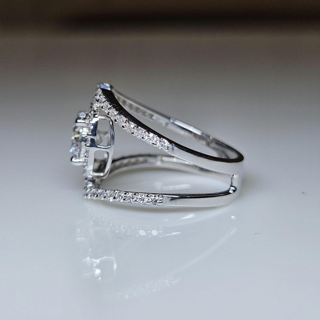 1.5ct Lab Grown Diamond Engagement Ring | 14K Gold, IGI Certified