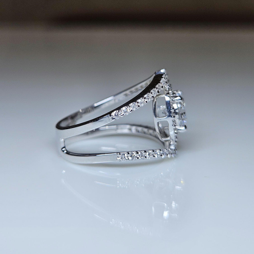 1.5ct Lab Grown Diamond Engagement Ring | 14K Gold, IGI Certified