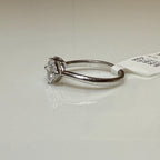 14k Gold Toi et Moi Ring: 2 Carat Lab Grown Pear & Princess Diamond