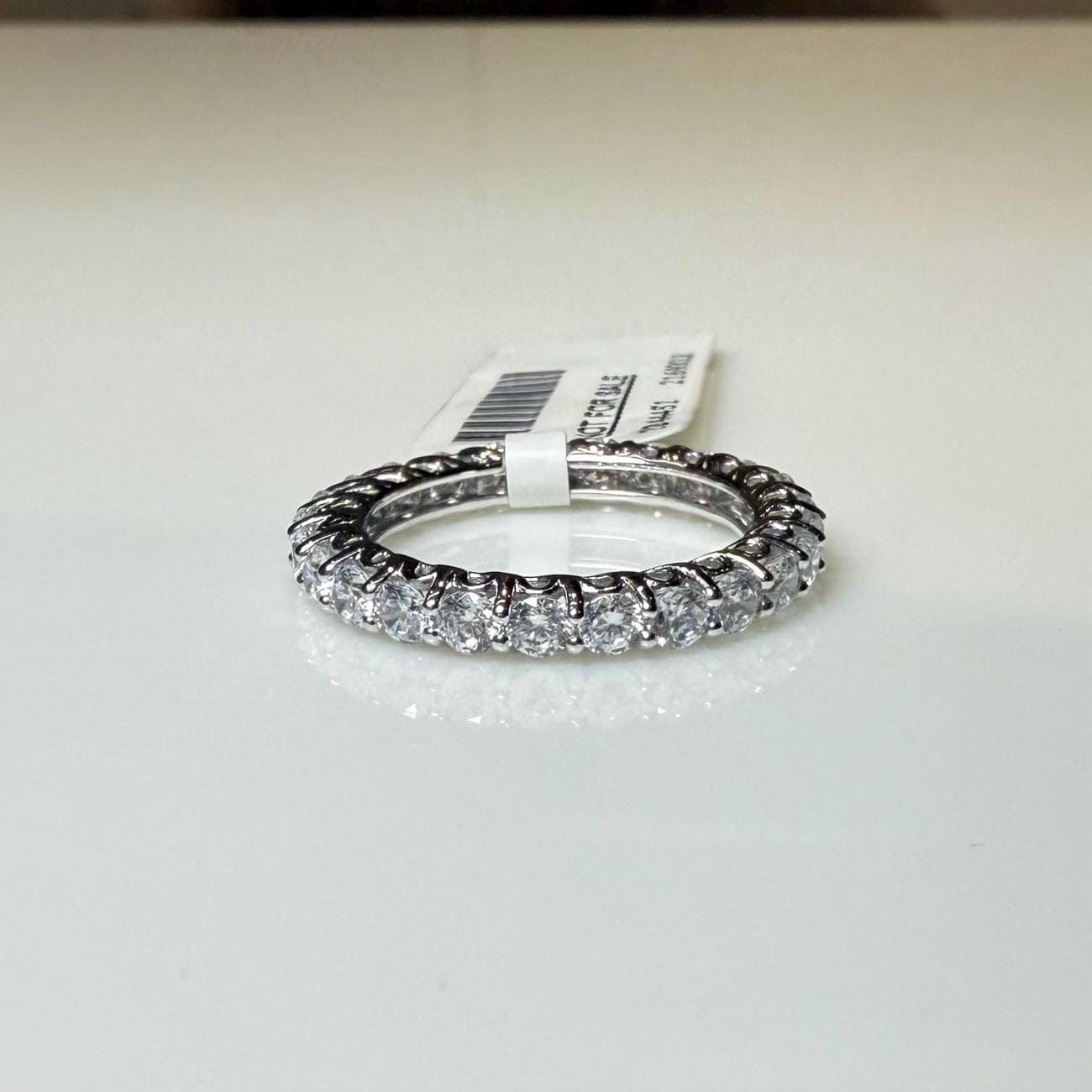 Lab Grown Diamond Eternity Band: 14K Gold Wedding Ring, SGL Certified