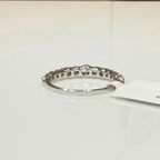 14K Gold Lab Grown Diamond Wedding Band: SGL Certified Stacking Ring