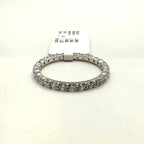 Lab Grown Diamond Wedding Band: 14K Gold Full Eternity Ring