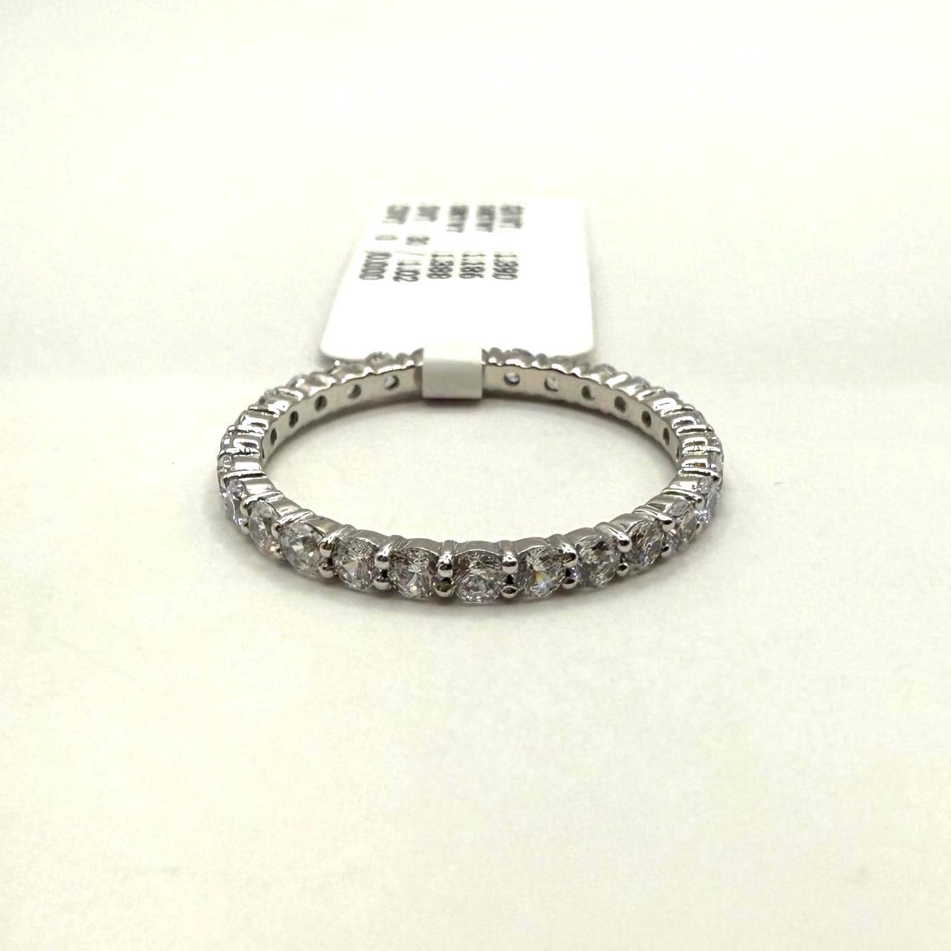 Lab Grown Diamond Wedding Band: 14K Gold Full Eternity Ring