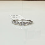 14K Gold Lab Grown Diamond Wedding Band: SGL Certified Stacking Ring