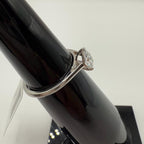 Pear Cut Lab Grown Diamond Ring: 14K Gold Solitaire Engagement Ring (IGI Certified)