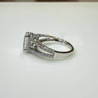 Emerald Cut 2.30ct Lab Grown Diamond Ring | 14K Gold Wedding Jewelry, IGI Certified