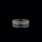 Lab Grown Diamond Eternity Band: 14K Gold Unisex Wedding Ring