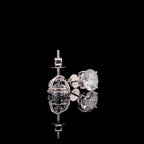IGI Certified Lab Grown Diamond Stud Earrings | 14K Gold Solitaire
