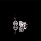 IGI Certified Lab Grown Diamond Stud Earrings | 14K Gold Solitaire