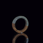 Lab Grown Diamond Eternity Band: 14K Gold Unisex Wedding Ring