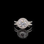 IGI Certified 2 Carat Lab Grown Diamond Engagement Ring - 14K Solid Gold