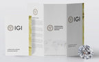 2.10CT Lab Grown Diamond Engagement Ring: 14K Gold Halo Bridal Jewelry, IGI Certified