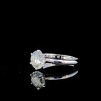 2.00 Carat Lab Grown Diamond Engagement Ring: D VVS2 IGI Certified 14K Gold Solitaire