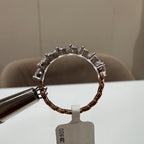 Lab Grown Marquise Diamond Ring | 14K Two Tone Gold Wedding Band