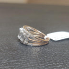 Baguette Lab Grown Diamond Ring | 14K Gold Wedding Band