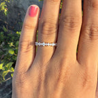 Lab Grown Diamond Eternity Band 14K Gold - SGL Certified Anniversary Ring