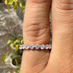 Lab Grown Diamond Eternity Band | 14K Gold Anniversary Ring