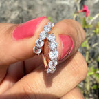 14K Gold Lab Grown Diamond Huggie Earrings (1.00 ctw)