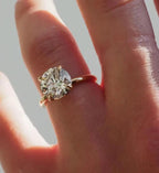 IGI Certified Lab Grown Diamond Engagement Ring | 14K Gold Solitaire